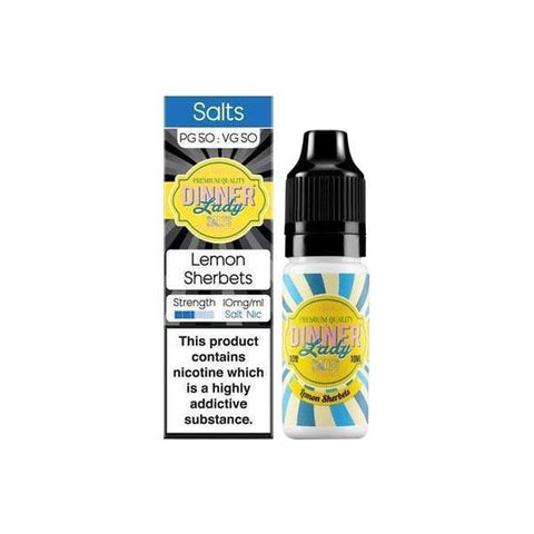 10mg Dinner Lady 10ml Flavoured Nic Salt