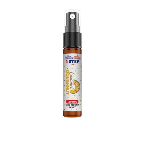 1 Step CBD 1500mg CBD Mouth Spray 10ml