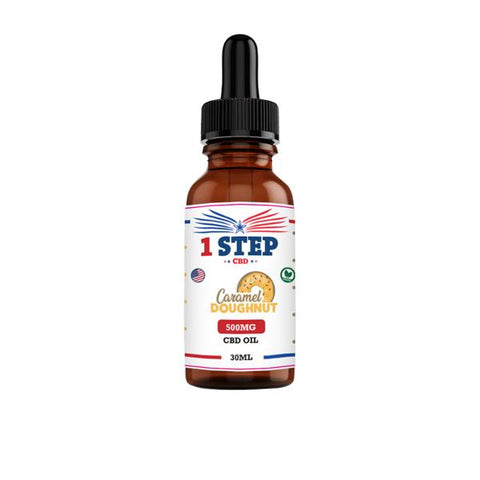 1 Step CBD 500mg CBD Flavoured Oil 30ml