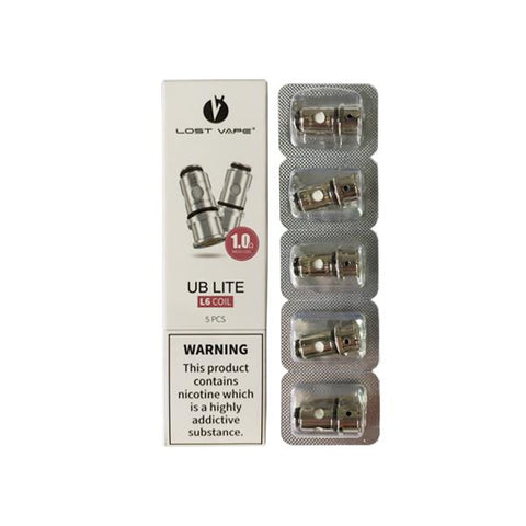 Lost Vape UB Lite Mesh Coils L5 1.4Ω  / L6 1.0Ω