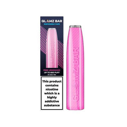 20mg Glamz Bar Disposable Vape Pen 600 Puffs