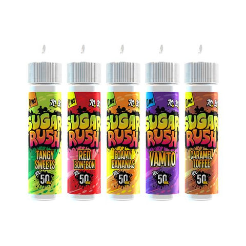 Sugar Rush 0mg 50ml Shortfill (70VG/30PG)