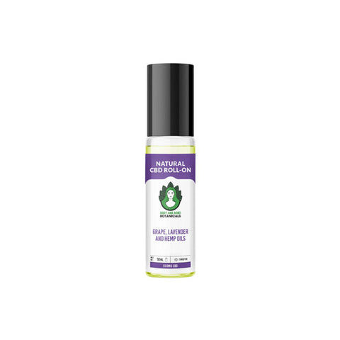 Body and Mind Botanicals Natural 600mg CBD Roll-On - 10ml