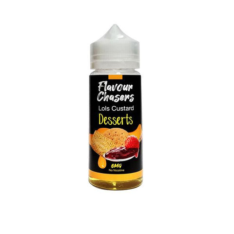 Desserts by Flavour Chasers 100ml Shortfill 0mg (70VG/30PG)