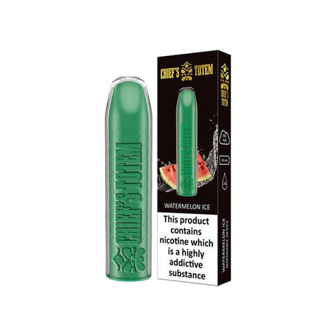 20mg Chief Of Vapes Totem Bar Disposable Pod Device 600 Puffs