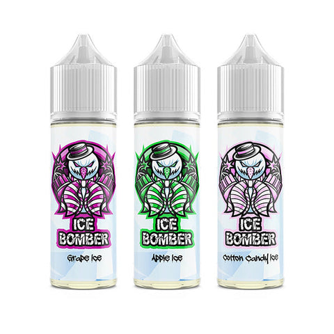 Ice Bomber 50ml Shortfills 0mg (70VG/30PG)