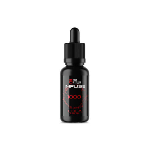 CBD Asylum Infuse 1000mg CBD Cola Oil - 30ml (BUY 1 GET 2 FREE)