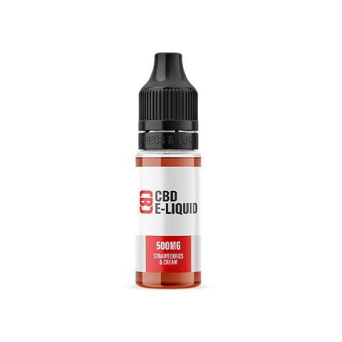 CBD Asylum 500mg CBD E-liquid 10ml (70VG/30PG) (BUY 1 GET 2 FREE)