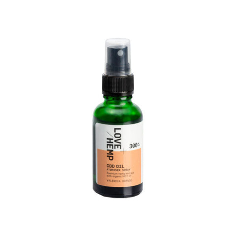 Love Hemp 300mg Valencia Orange 1% CBD Oil Spray - 30ml