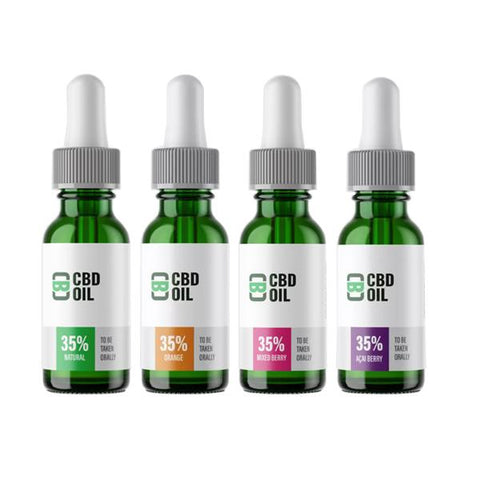 CBD Asylum 35% 3500mg CBD Oil 10ml