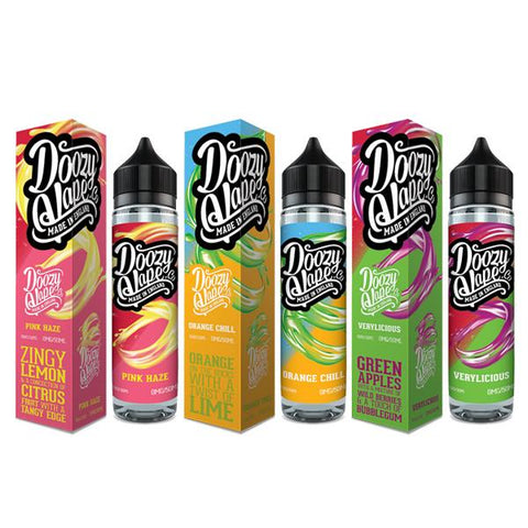 Doozy Vape Co Fruit Collection 50ml Shortfill 0mg (70VG/30PG)