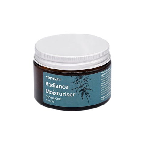 Voyager 250mg CBD Radiance Moisturiser - 50ml