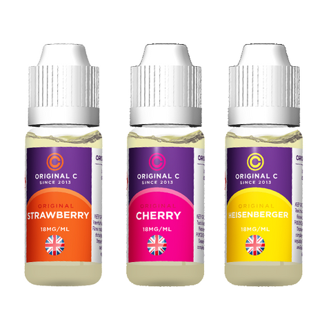 Original C 18mg 10ml E-Liquids (40VG/60PG)