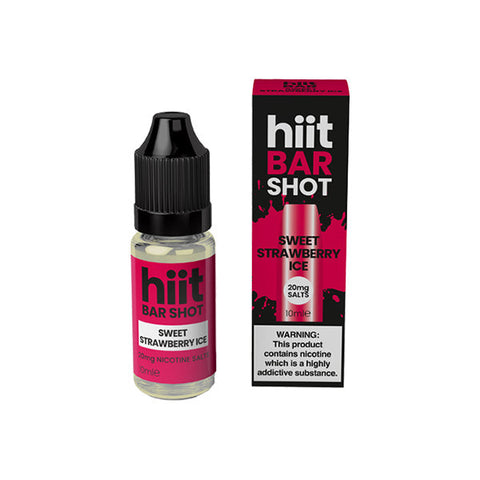 20mg Hiit Shots 10ml Nic Salts (50VG/50PG)