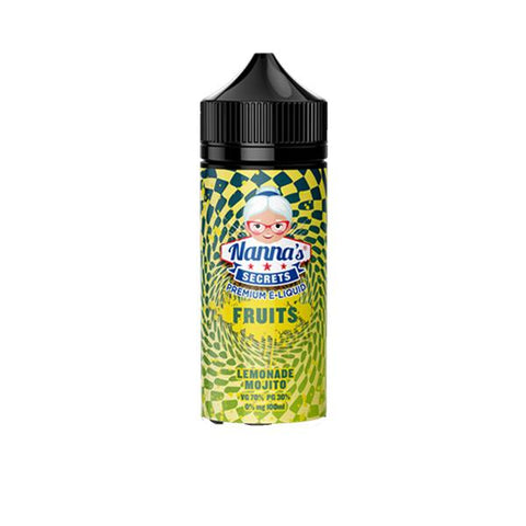 Nanna's Secret Fruits 0MG 100ml Shortfill (70VG/30PG)