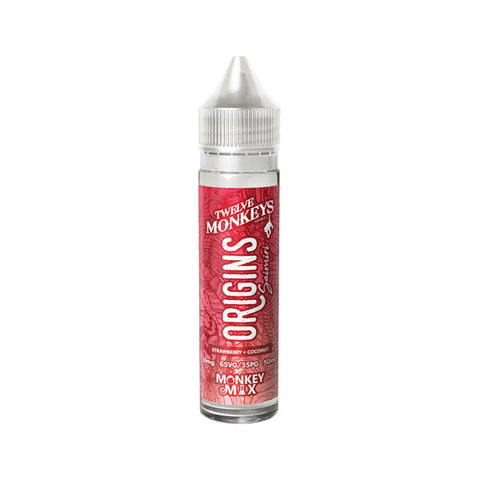 Twelve Monkeys Origins 50ml Shortfill 0mg (65VG/35PG)