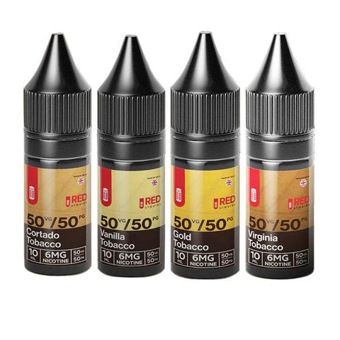 Red Tobacco 6mg 10ml E-Liquids (50VG/50PG)