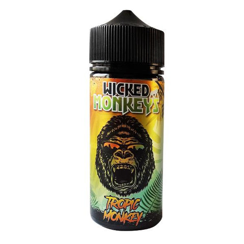 Wicked Monkeys 100ml Shortfill 0mg (70VG/30PG)