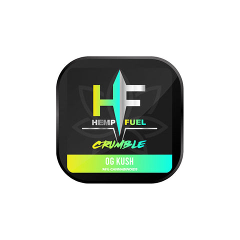 Hemp Fuel 85% Broad Spectrum CBD Crumble OG Kush - 1g