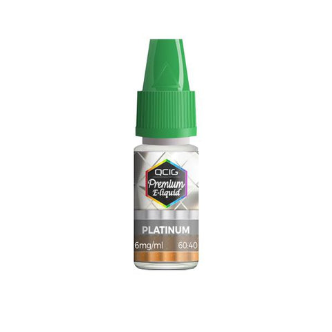 QCig Premium E-Liquids 10ml 3mg (60VG/40PG)