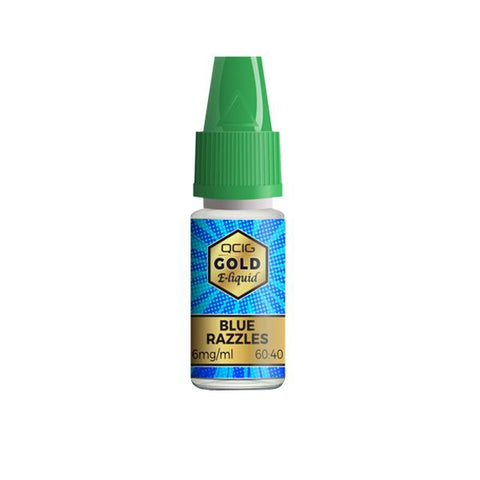 QCig Gold E-Liquids 10ml 3mg (60VG/40PG)