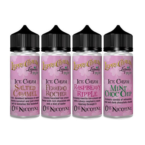 Leprechaun Ice Cream 120ml (100ml Shortfill + 2 x 10ml Nic Shots) (70VG/30PG)