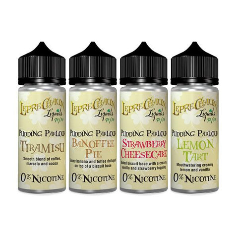 Leprechaun Pudding Parlour 120ml (100ml Shortfill + 2 x 10ml Nic Shots) (70VG/30PG)