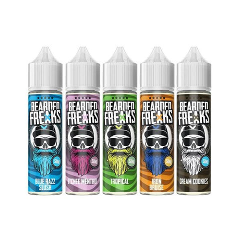 Bearded Freaks 50ml Shortfill 0mg (70VG/30PG)