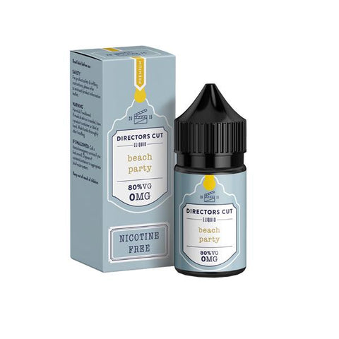 Directors Cut 30ml E-Liquid 0mg (80VG/20PG)