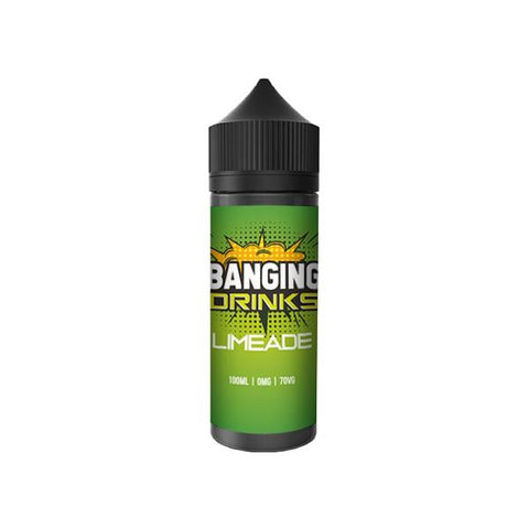 Banging Drinks 100ml Shortfills 0mg (70VG/30PG)