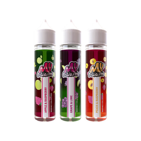 My E-liquids Sherbet Collection 50ml Shortfills 0mg (70VG/30PG)