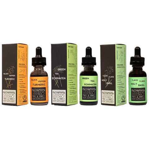 Pachamama 750mg CBD Tincture Oil 30ml - Natural