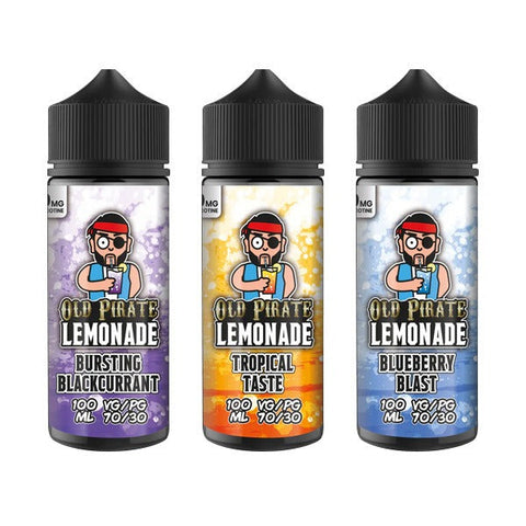 Old Pirate Lemonade 100ml Shortfill 0mg (70VG/30PG)