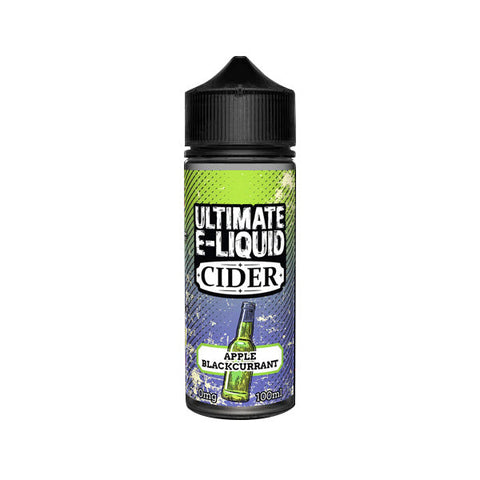 Ultimate E-Liquid Cider 100ml Shortfill 0mg (70VG/30PG)