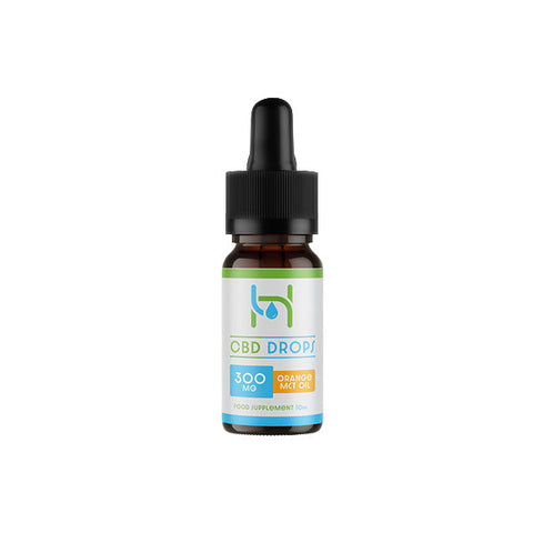 Horizon Labs Orange 300mg CBD MCT Tincture Oil - 10ml