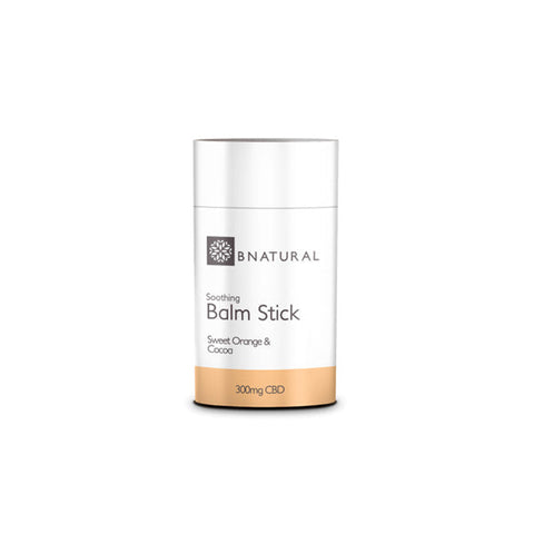 Bnatural 300mg CBD Soothing Cocoa & Orange Balm Stick - 35ml