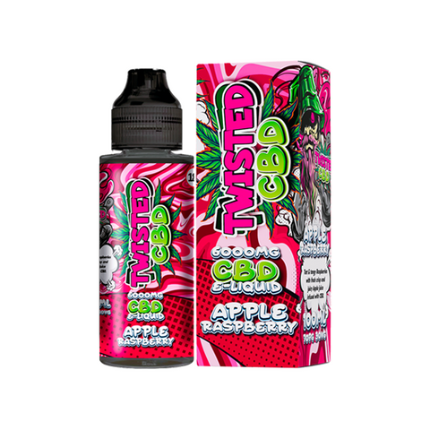 Twisted CBD 6000mg CBD E-liquid 100ml (50VG/50PG)