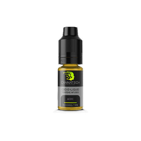 Cannatech 500mg Terpene Infused CBD E-liquid 10ml (70PG/30VG)