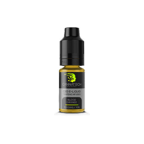 Cannatech 1000mg Terpene Infused CBD E-liquid 10ml (70PG/30VG)