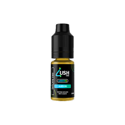 Lush CBD 500mg Terpene Infused CBD Isolate E-liquid 10ml (70PG/30VG)