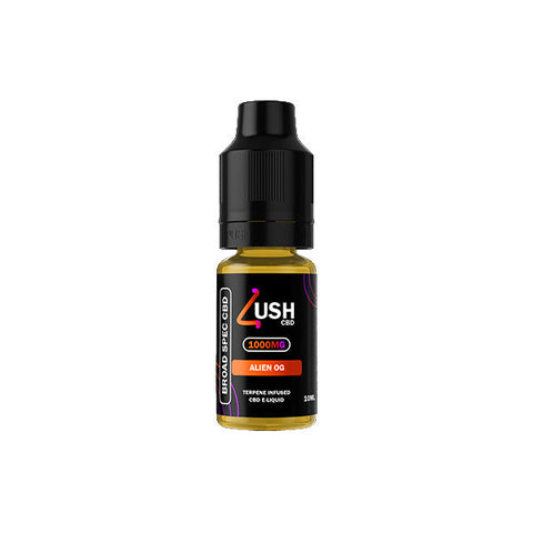 Lush CBD 500mg Terpene Infused Broad Spectrum CBD E-liquid 10ml (70PG/30VG)