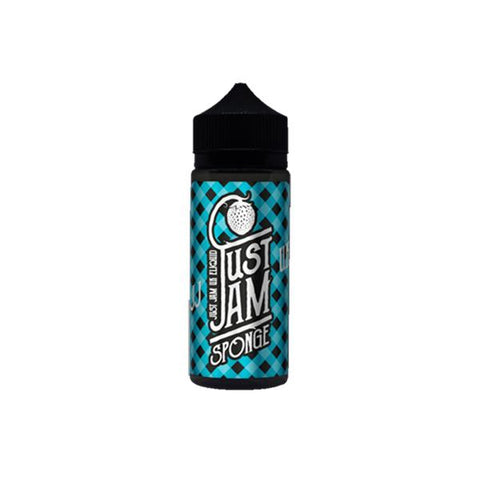 Just Jam Sponge 0mg 100ml Shortfill (80VG/20PG)