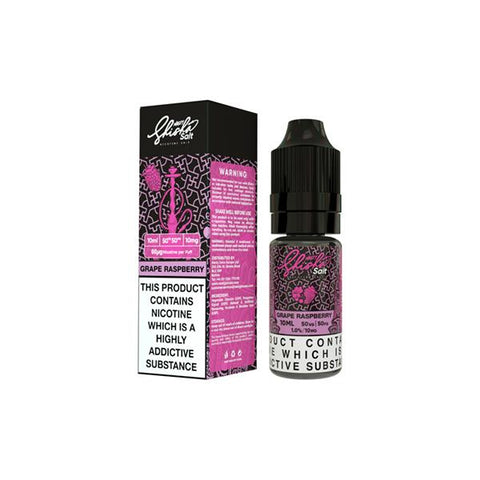 Nasty Shisha Salt 20mg 10ML Flavoured Nic Salt (50VG/50PG)