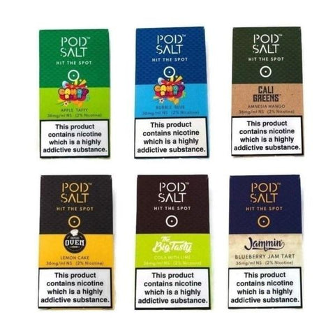 20mg Pod Salt Fusion - 10ml Flavoured Nicotine Salt (50VG/50PG)