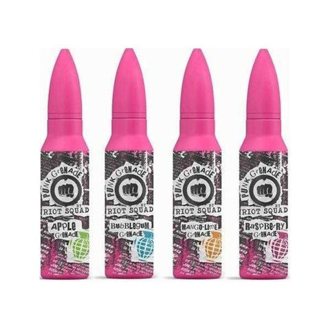 Riot Squad Punk Grenade 0mg 60ml Shortfill (70VG/30PG)