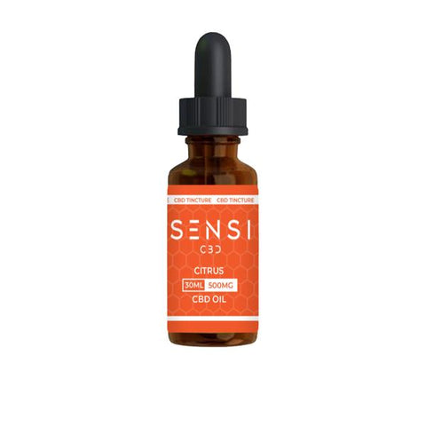 Sensi CBD 500mg CBD Broad-Spectrum Tinture Oil 30ml