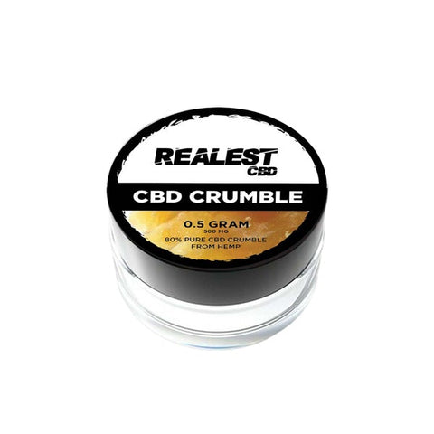 Realest CBD 500mg CBD Crumble