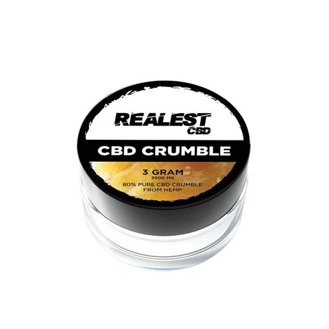 Realest CBD 3000mg CBD Crumble