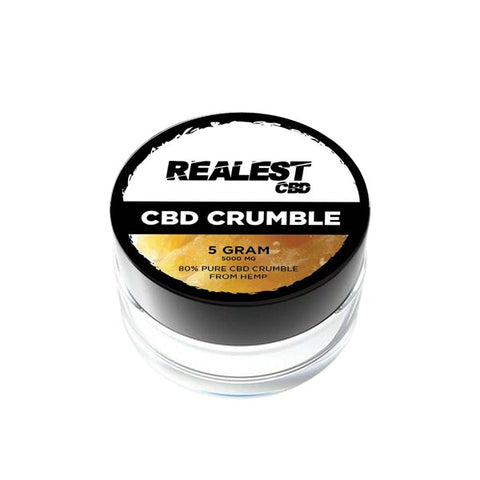 Realest CBD 5000mg CBD Crumble