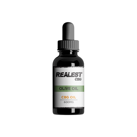 Realest CBD 600mg CBG Olive Oil - 30ml (BUY 1 GET 1 FREE)